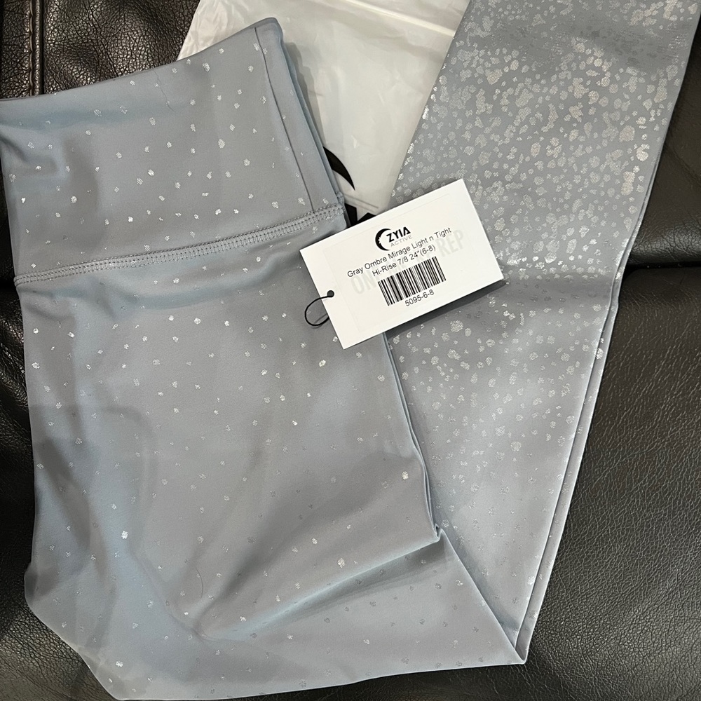 ZYIA gray ombré mirage light n tight hi-rise